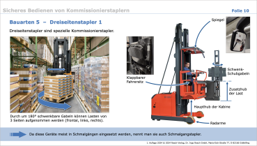 Zusatzqualifizierung Kommissionierstapler